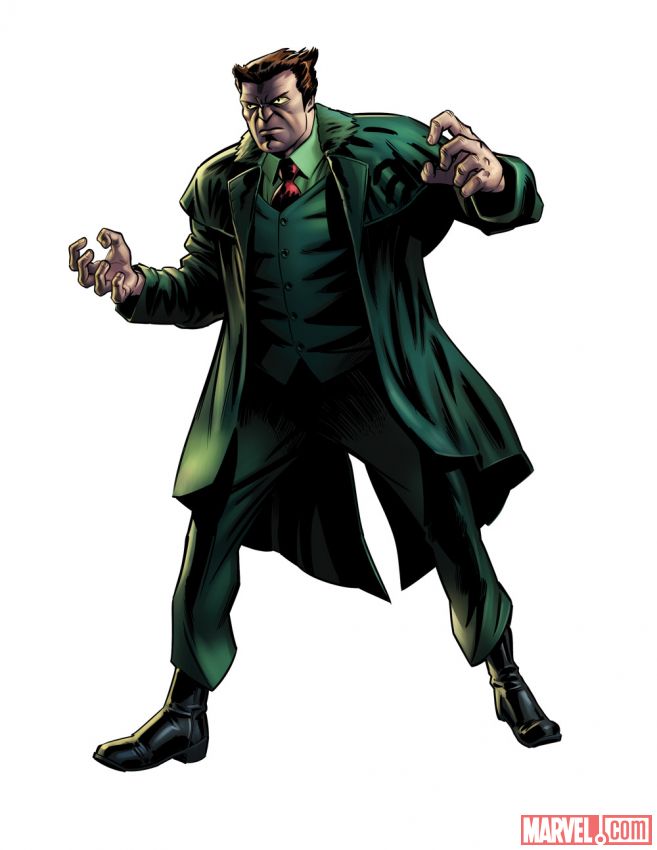 Открытки с Филином злодеем из комиксов Вселенной Марвел скачать.