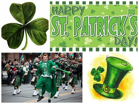 Открытки с днём Святого Патрика скачать онлайн бесплатно.    