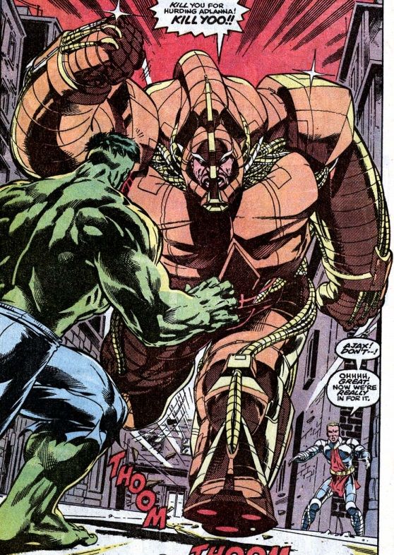 Открытки с Аяксом суперзлодеем из комиксов от Вселенной Марвел.