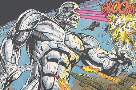 Открытки с Ультимо роботом из комиксов Вселенной Марвел скачать.