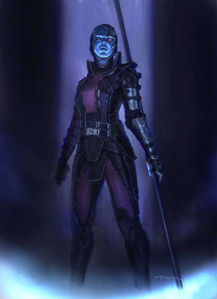 Открытки с Небулой скачать бесплатно. Открытки по комиксам Марвел.