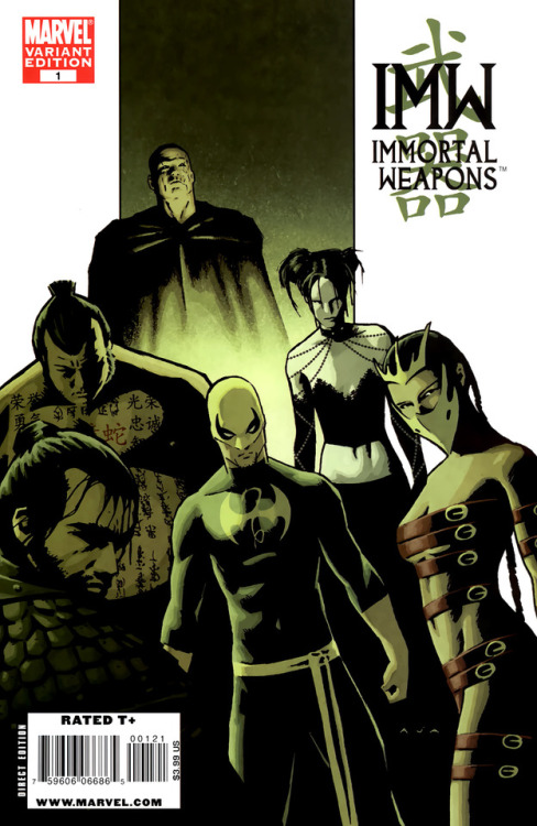 Открытки с Прекрасной Дочерью Тигра из комиксов Вселенной Марвел.