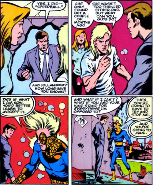 Открытки со Спидболом из комиксов Вселенной Марвел скачать. 