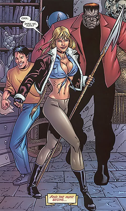 Открытки с Эльзой Блудстоун из Вселенной комиксов Марвел скачать.