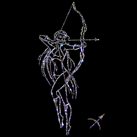 Открытки знак зодиака Стрелец gif. Скачать бесплатно Открытки знак зодиака Ст...