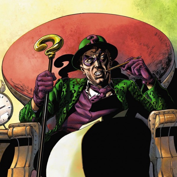 Открытки с Загадочником скачать бесплатно по комиксам о Бетмэне.