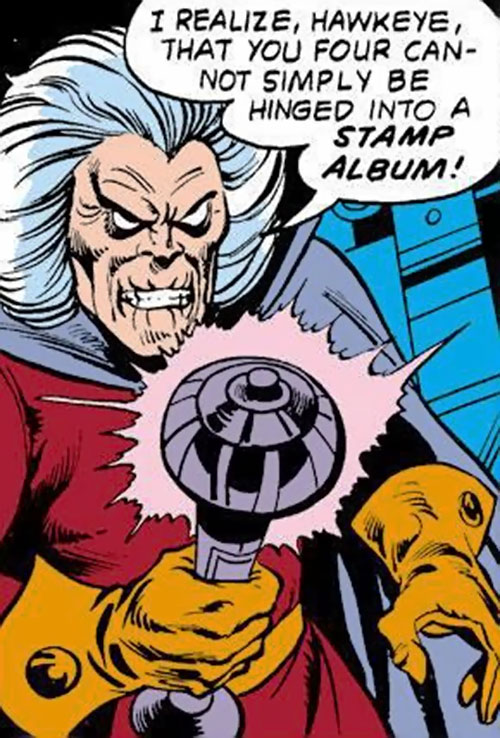 Открытки с Коллекционером из серии комиксов от Марвел скачать.