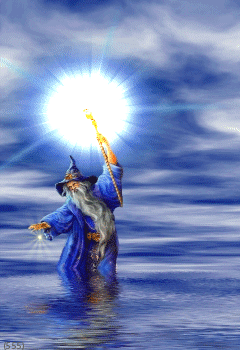 Открытки с волшебниками с анимациями. Скачать бесплатные открытки с волшебник...