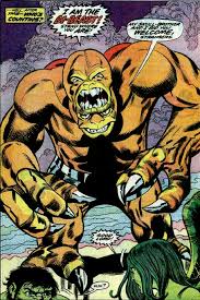 Открытки с Би - Зверем суперзлодеем из комиксов серии марвел.