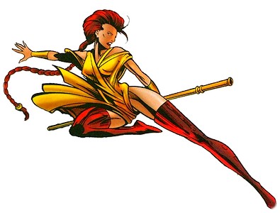 Открытки с Дженис Джонс из комиксов Вселенной Марвел скачать.