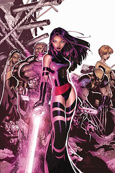 Открытки с Псайлок из Люди Икс. Открытки с Псайлок скачать бесплатно.