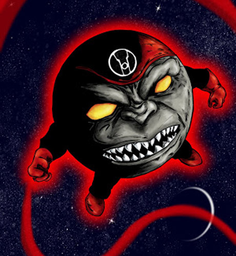 Открытки с Зилиусом Зоксом суперзлодеем из Вселенной комиксов ДС.
