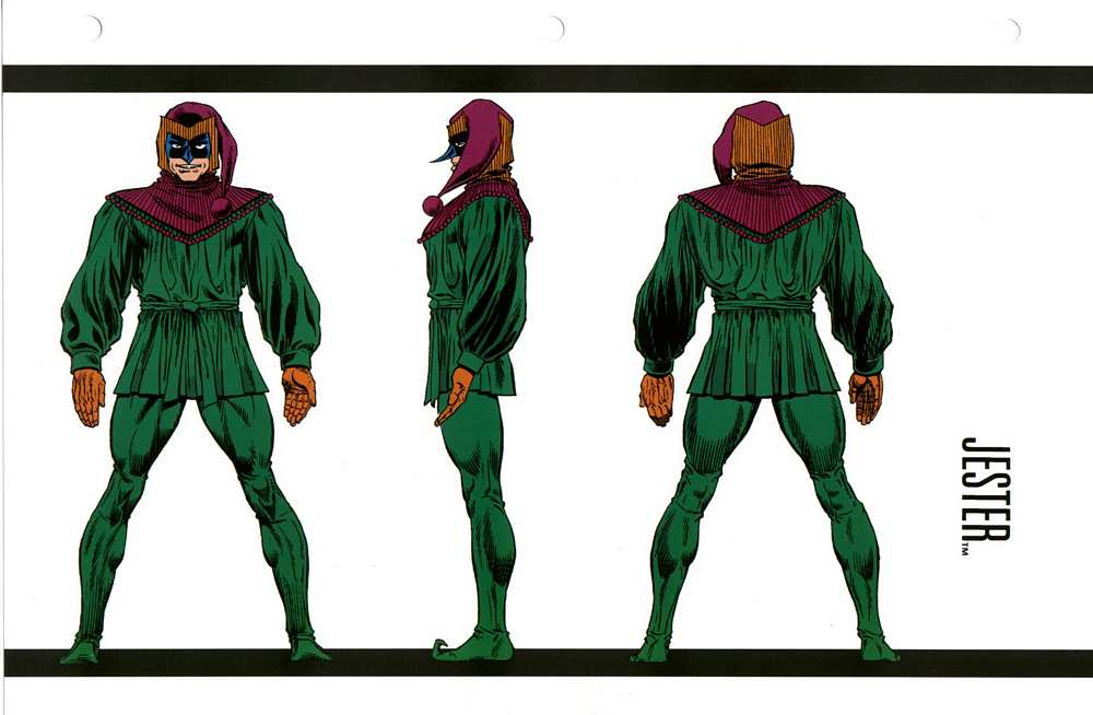 Открытки с Арлекином из комиксов Вселенной Марвел скачать бесплатно.