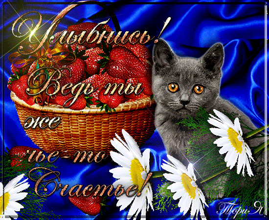 Открытки с улыбкой скачать. Анимацинные Открытки улыбнись скачать бесплатно.