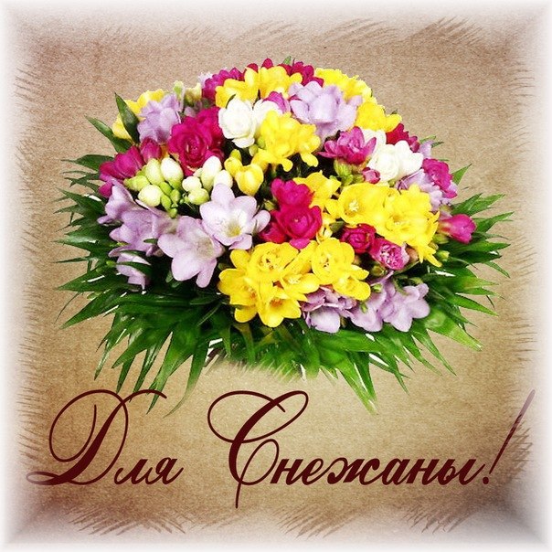Открытки с именем Снежана скачать бесплатно. Красивые Открытки с именем Снежана.
