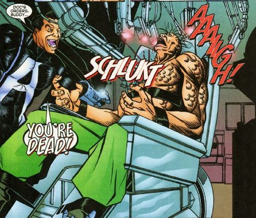 Открытки с Аяксом суперзлодеем из комиксов от Вселенной Марвел.