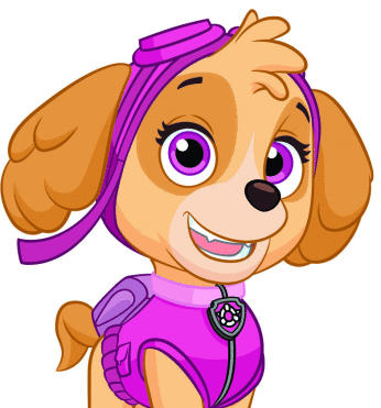 Открытки Щенячий Патруль Скай скачать бесплатно. Открытки Щенячий Патруль Ска...