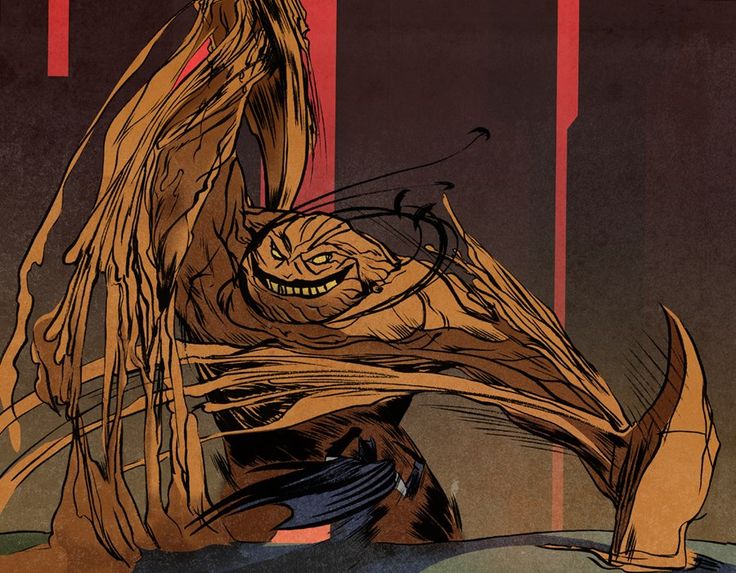 Открытки с Глиноликим по комиксам. Открытки со злодеями из комиксов.