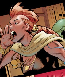 Открытки с Дженис Джонс из комиксов Вселенной Марвел скачать.