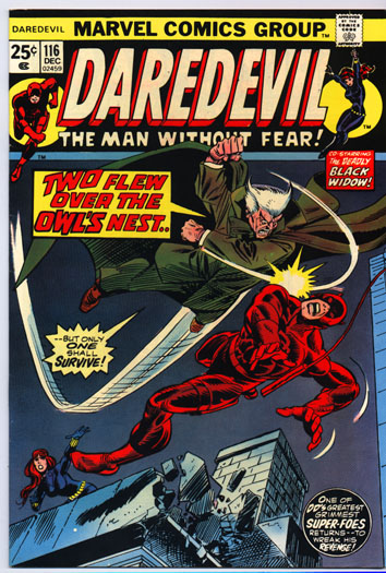 Открытки с Филином злодеем из комиксов Вселенной Марвел скачать.