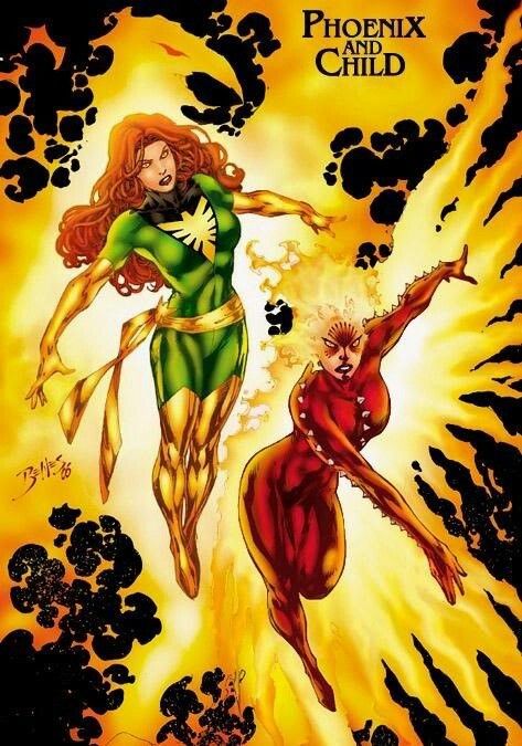 Открытки с Хоуп Саммерс из комиксов Вселенной Марвел скачать.