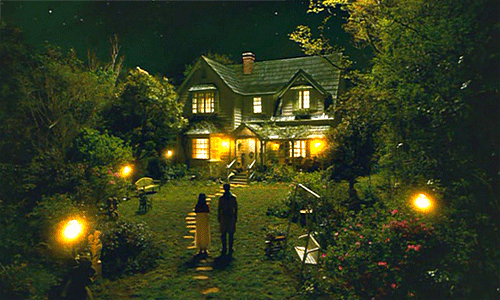 Открытки с домиком в лесу скачать бесплатно. Открытки с домиком в лесу gif.