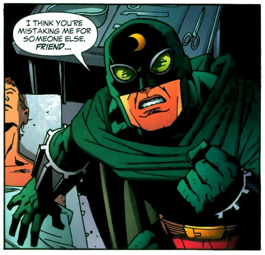 Открытки с Доктором Миднайтом из комиксов Вселенной Дс скачать.