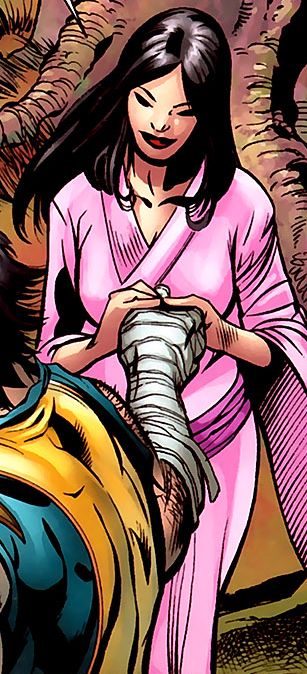 Открытки с Марико Яшидой из комиксов Вселенной Марвел скачать.