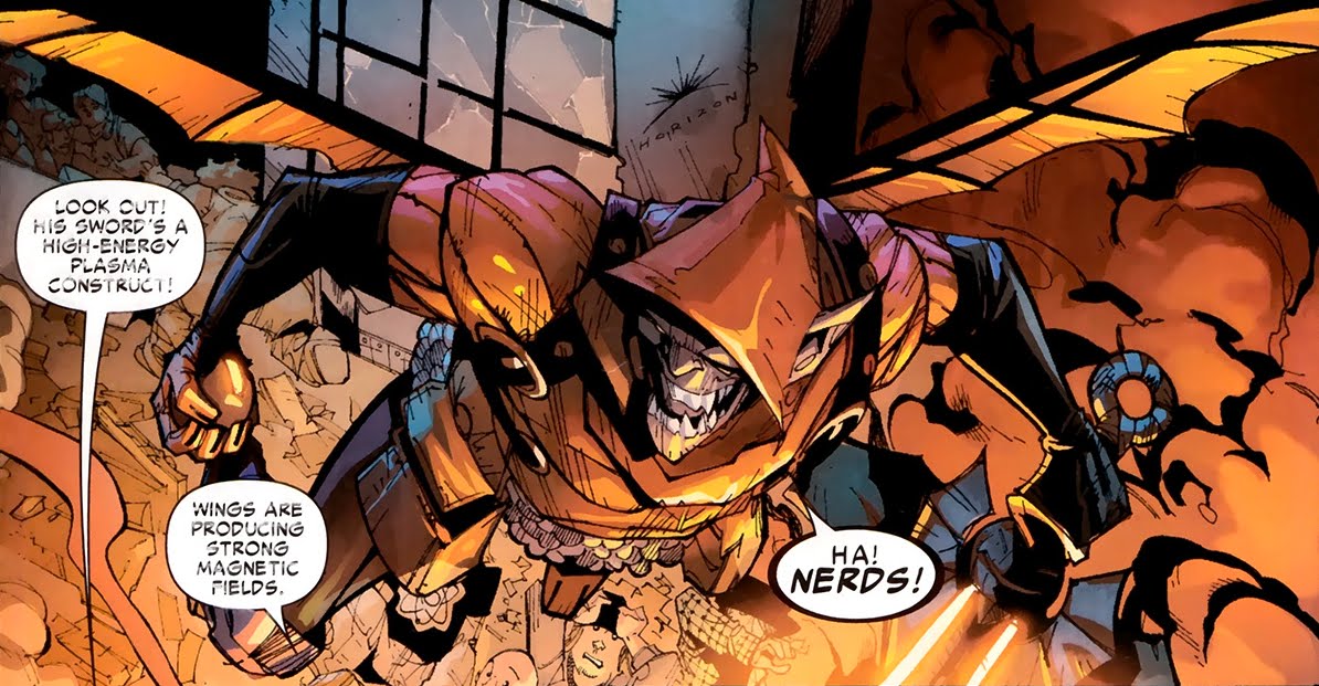 Открытки с Филом Урихом врагом Человека Паука из комиксов Марвел.