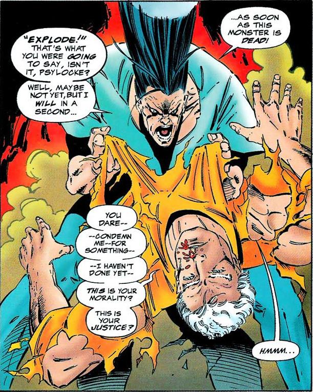 Открытки с Легионом из комиксов Вселенной Марвел скачать бесплатно.