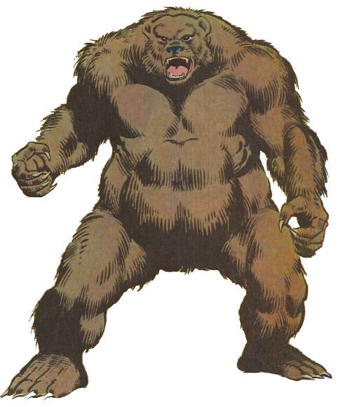 Открытки с Большой Медведицей из комиксов Вселенной Марвел. 