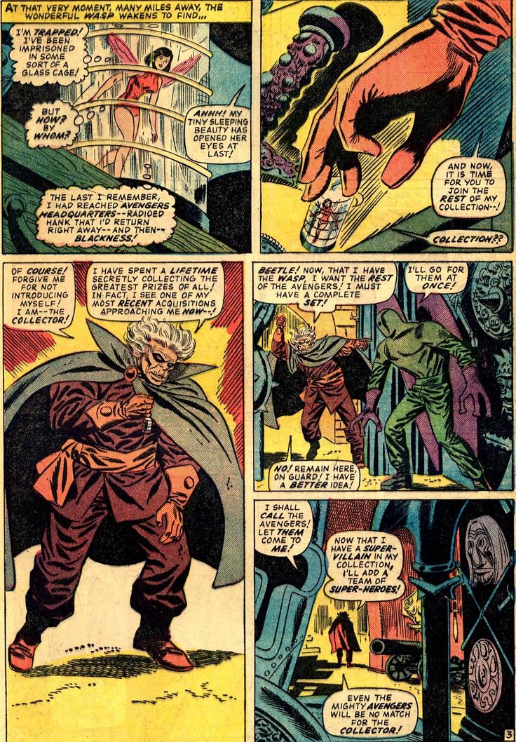 Открытки с Коллекционером из серии комиксов от Марвел скачать.