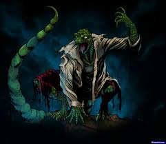 Открытки с Кёртисом Коннорсом Ящером и врагом Человека Паука.