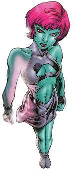 Открытки с Индиго из комиксов Вселенной ДС скачать бесплатно.