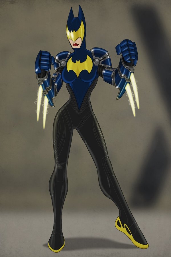 Открытки с Бэтгёрл из комиксов про Бэтмена скачать бесплатно.