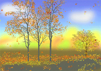 Открытки с листопадом скачать. Открытки с листопадом бесплатно.