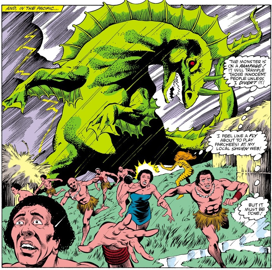 Открытки с Годзиллойиз комиксов Вселенной Марвел скачать бесплатно.