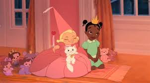 Открытки Принцесса и Лягушка онлайн. Открытки Принцесса и Лягушка скачать бес...