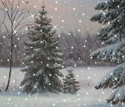 Открытки с зимним лесом скачать бесплатно. Открытки с зимним лесом gif.