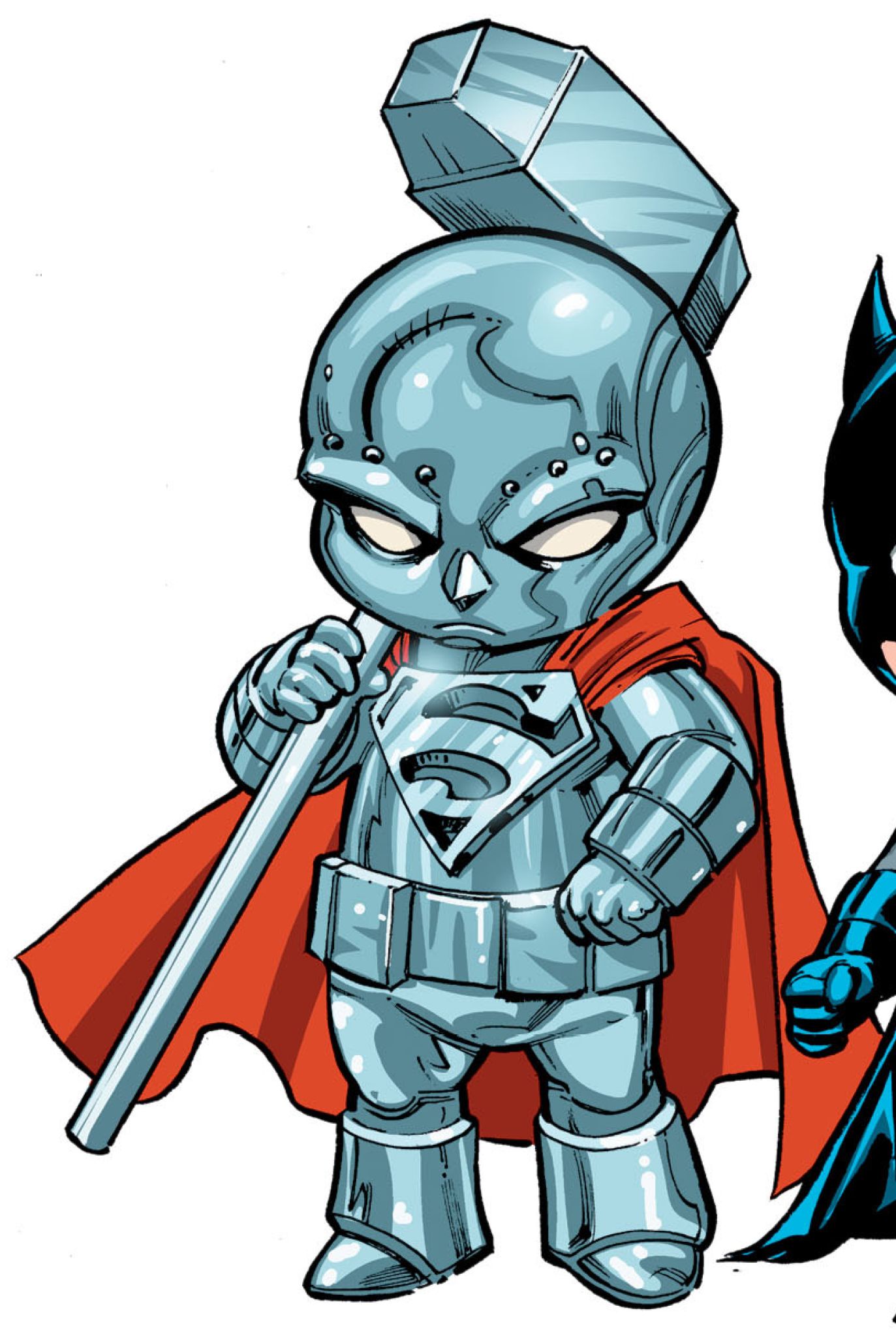 Открытки со Сталью по комиксам Вселенной ДС скачать бесплатно.