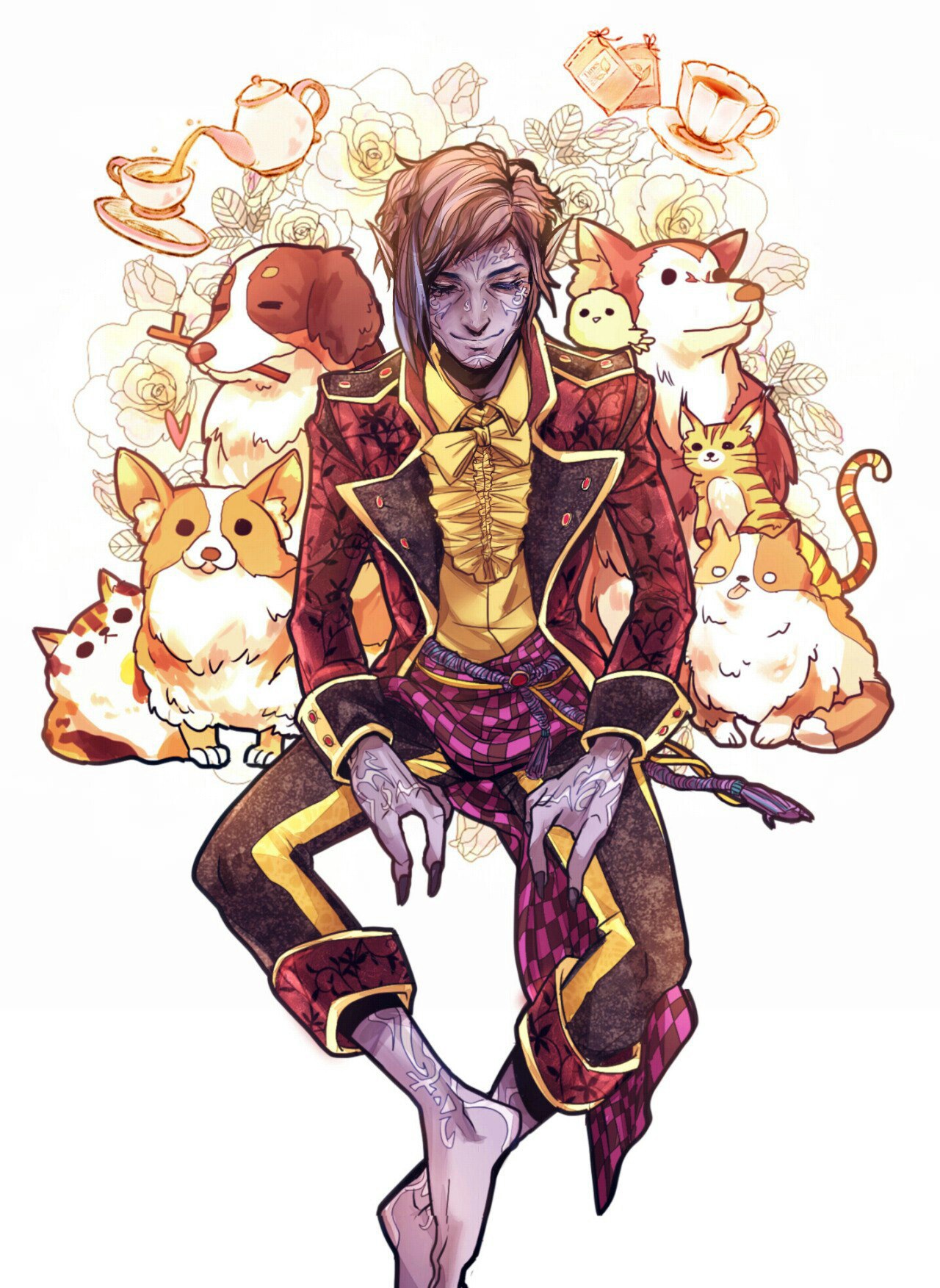 Открытки с Ночным Змеем из Людей Икс. Открытки с Куртом Вагнером.