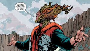 Открытки с Флороник Меном из комиксов Вселенной ДС скачать бесплатно.