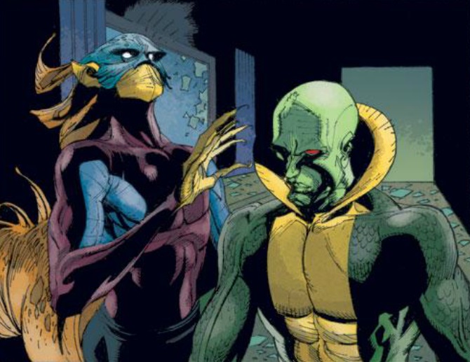 Открытки с Шипохвостом из комиксов Вселенной Марвел скачать.