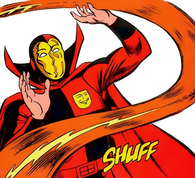 Открытки с Психо - Пиратом из Вселенной комиксов ДС скачать.