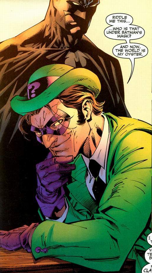 Открытки с Загадочником скачать бесплатно по комиксам о Бетмэне.