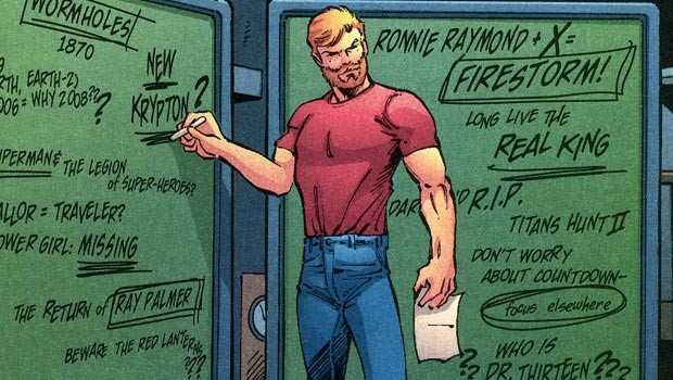 Открытки с Рип Хантером скачать бесплатно от комиксов ДС.    