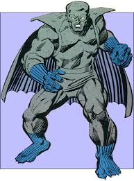 Открытки с Серой Горгульей суперзлодеем из комиксов Марвел. 