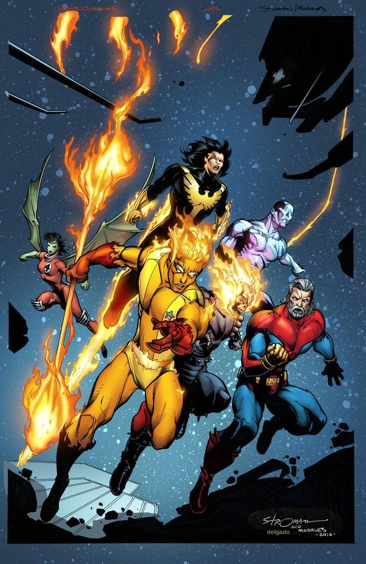 Открытки с Огненным Лордом из комиксов Вселенной Марвел скачать.