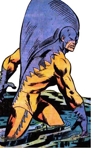 Открытки с Тигровой Акулой страшным злодеем из комиксов Марвел.