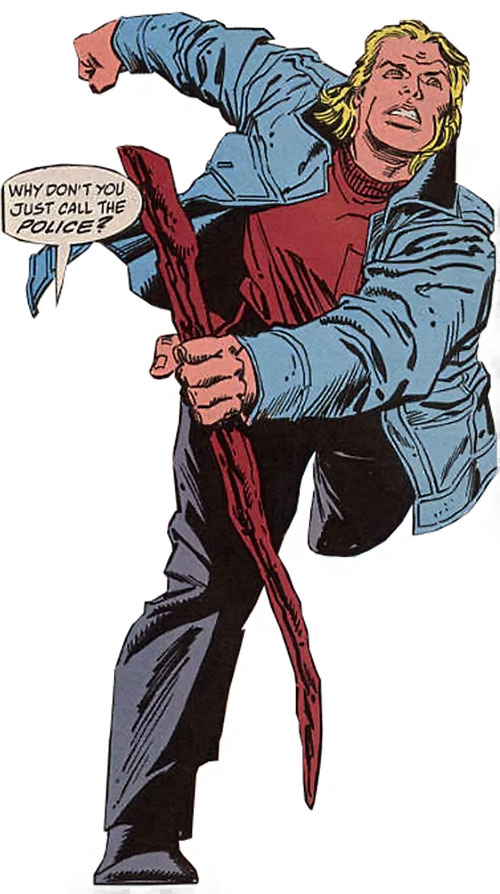 Открытки со Стиком из комиксов Вселенной Марвел скачать бесплатно.